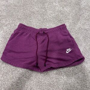 Women’s purple Nike shorts